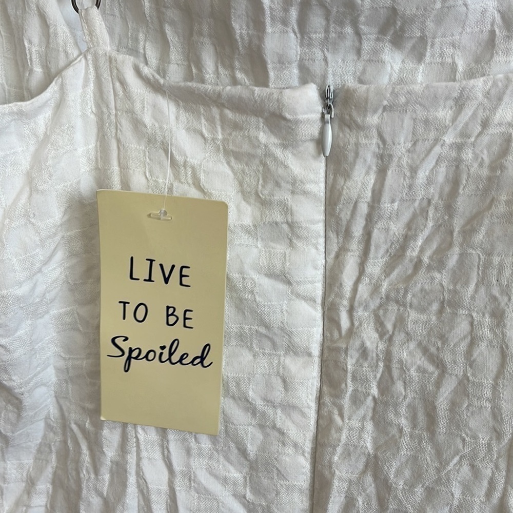 Live To Be Spoiled Cami Mini Dress l SIZE L - Picture 11 of 11